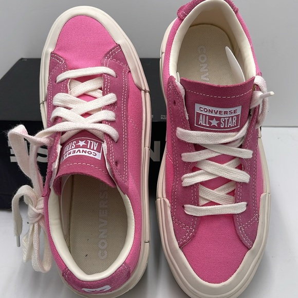 Converse WMNS CTAS CRUISE OX PINK/WHITE/EGRET A10440C Platforms Sneakers - Picture 12 of 16